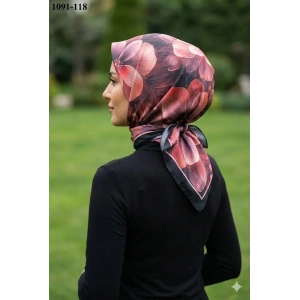 Velscarfs Soft Pamuk Parla Eşarp (Siyah) 1091-118
