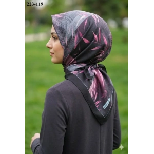Velscarfs Soft Pamuk Parla Eşarp (Siyah) 223-119