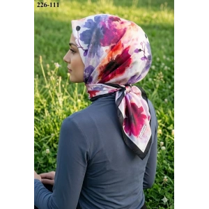 Velscarfs Soft Pamuk Parla Eşarp (Siyah) 226-111