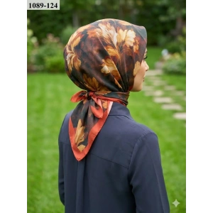 Velscarfs Soft Pamuk Parla Eşarp (Turuncu) 1089-124
