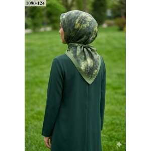Velscarfs Soft Pamuk Parla Eşarp (Yeşil) 1090-124