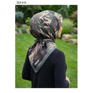 Velscarfs Soft Pamuk Parla Eşarp (Yeşil) 223-111