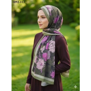 Velscarfs Soft Pamuk Şal (Yeşil) 1092-112