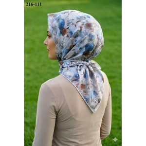 Zer Scarf Dijital Soft Pamuk Eşarp 216-111