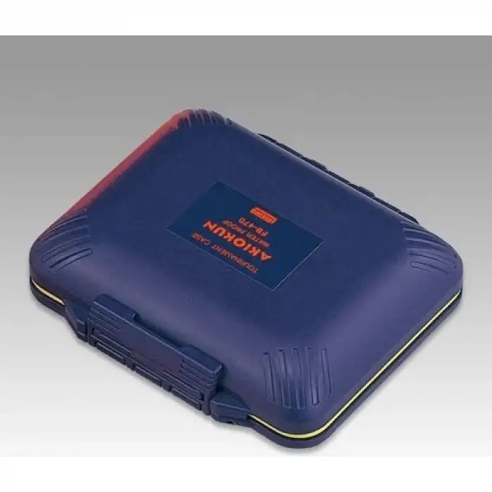 Meiho FB-470 Waterproof Sızdırmaz Akiokun Klips Malzeme Kutusu Lacivert