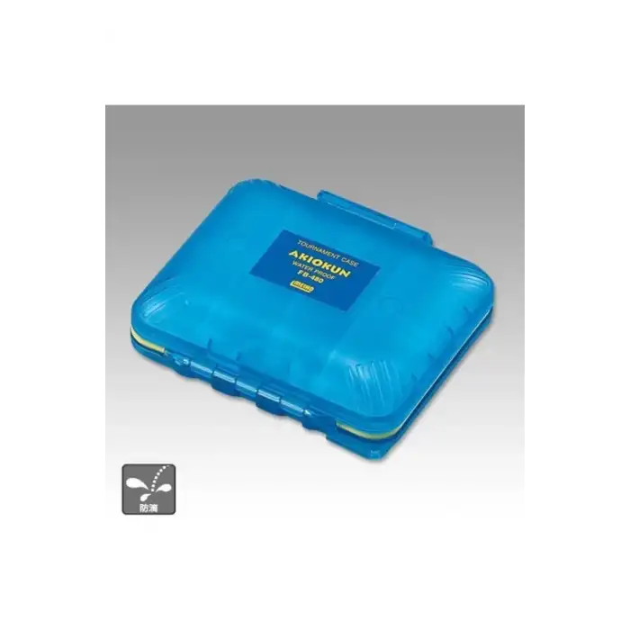 Meiho FB-480 Waterproof Sızdırmaz Akiokun Klips Malzeme Kutusu Mavi