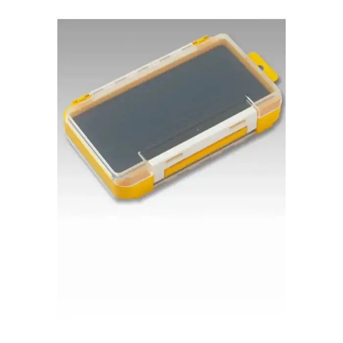 Meiho Run Gun Case 1010W-2 Çift Taraflı Evalı LRF Kutusu - Balıkçılık Malzemesi Organizer Sarı