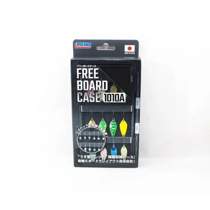 Meiho Free Board Case 1010A Çift Taraflı Organizer Kutu - Siyah