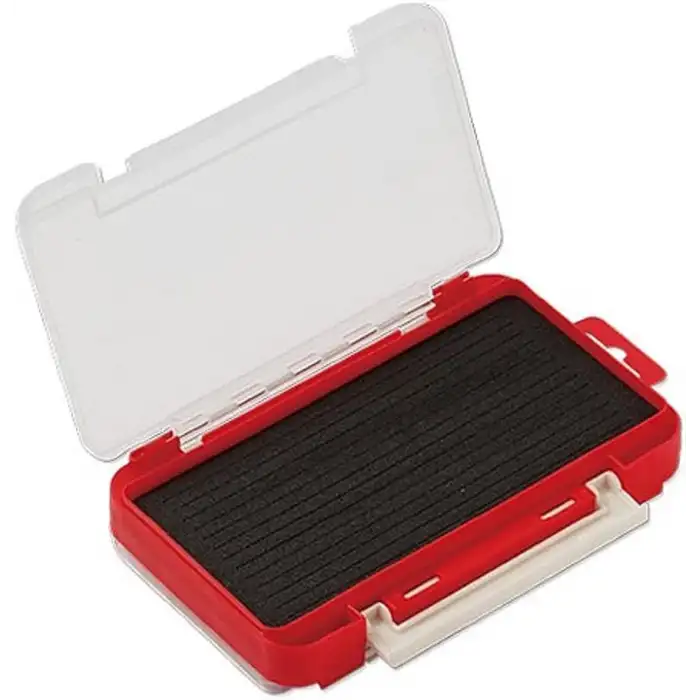 Meiho Run Gun Case 1010W-1 Çift Taraflı Evalı LRF Kutusu - Balıkçılık Malzemesi Organizer -Kırmızı