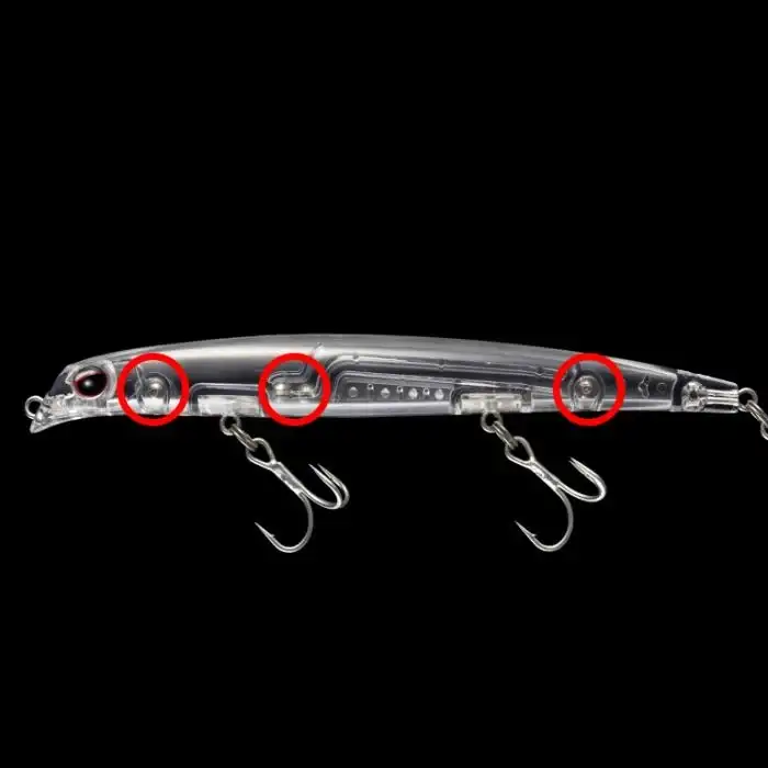 Evergreen Avenger 125F Yüzer Kancalı Sahte Yem 857 RED HEAD SOLID PEARL - (11935857)