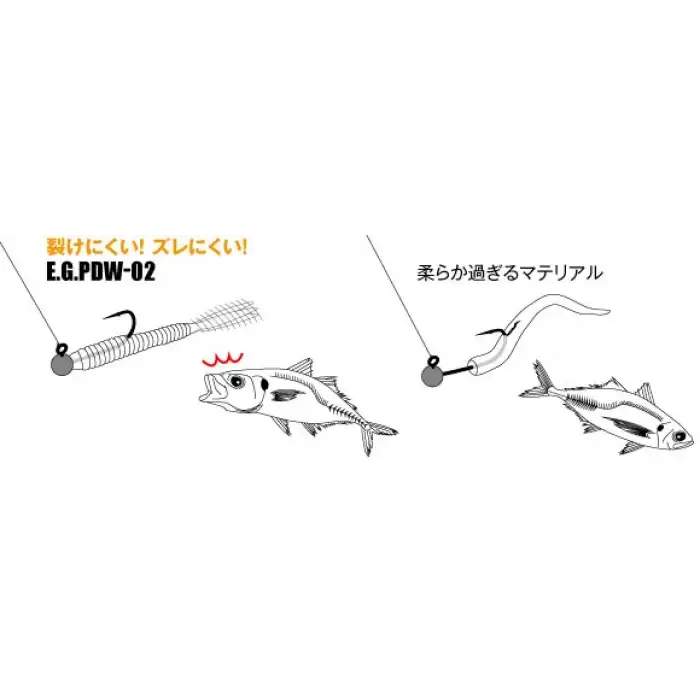 Evergreen DOT TAIL 2.5 Nokta Kuyruklu Light Game Solucan Yem 502 CLEAR RD - (20026502)