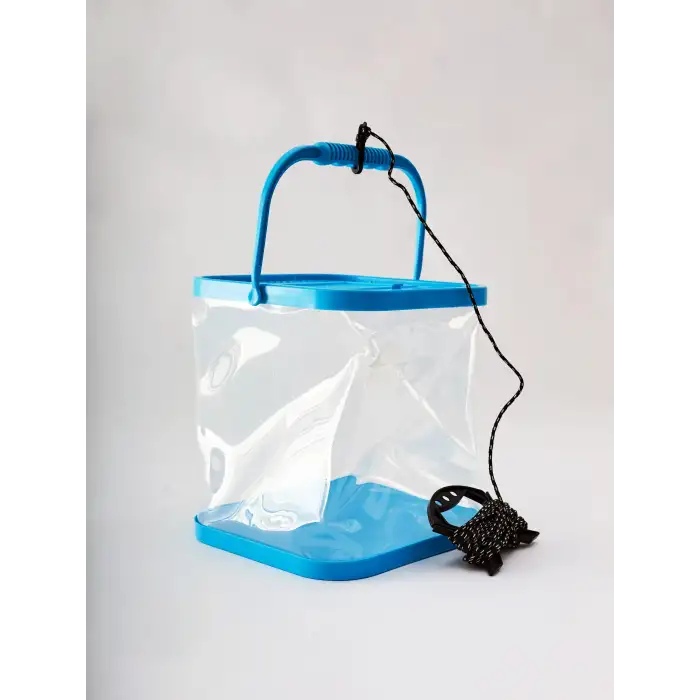Fubelo Blor Katlanır Balık Kovası - Mavi