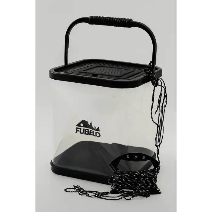 Fubelo Blor Katlanır Balık Kovası - Siyah