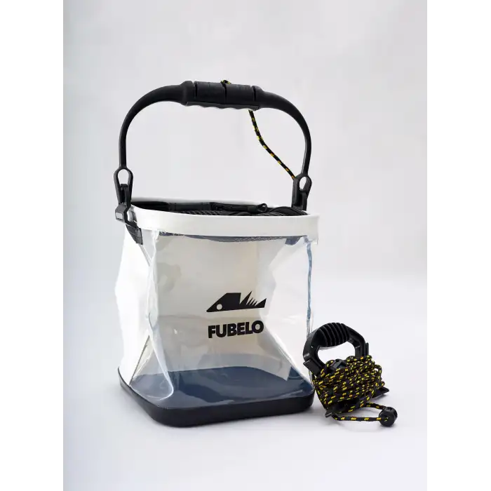 Fubelo Flar Katlanır Balık Kovası - Beyaz