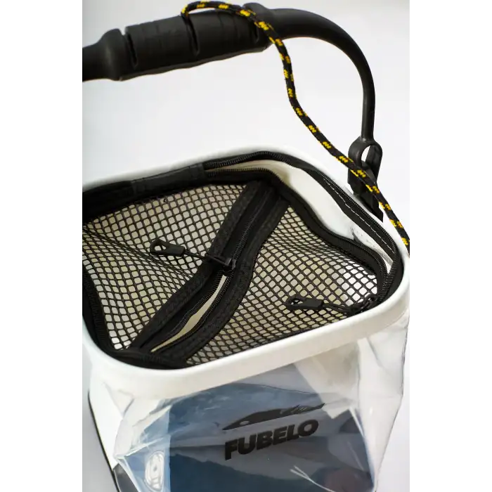 Fubelo Flar Katlanır Balık Kovası - Beyaz