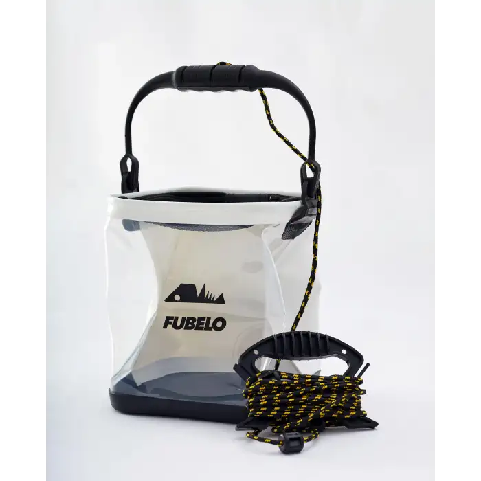 Fubelo Flar Katlanır Balık Kovası - Beyaz