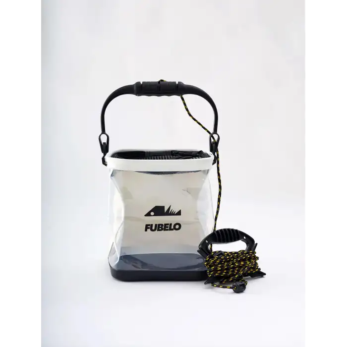 Fubelo Flar Katlanır Balık Kovası - Beyaz
