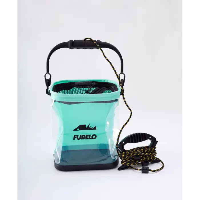 Fubelo Flar Katlanır Balık Kovası - Yeşil