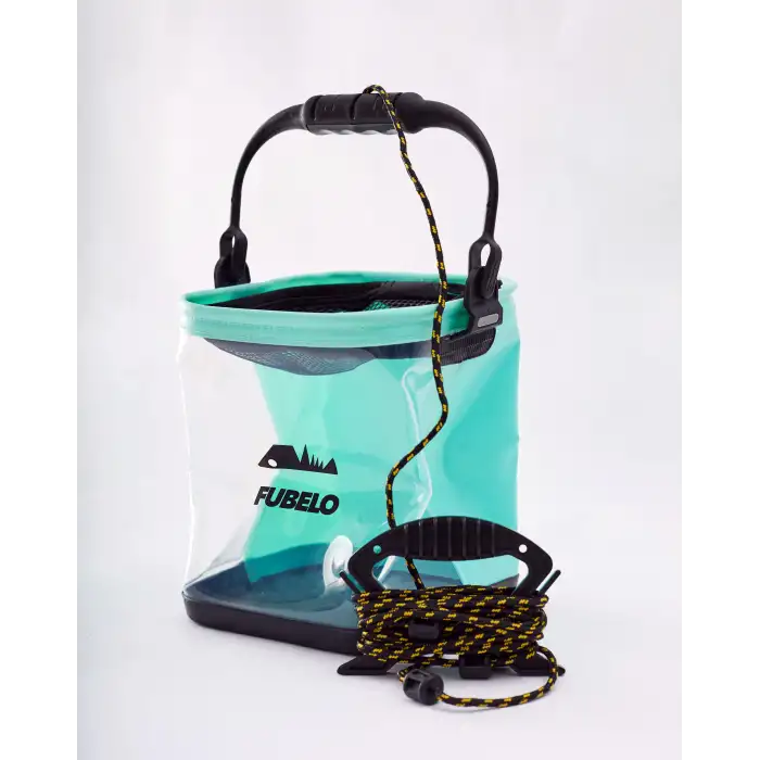 Fubelo Flar Katlanır Balık Kovası - Yeşil