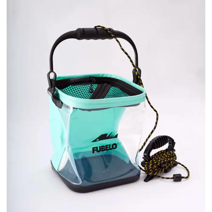 Fubelo Flar Katlanır Balık Kovası - Yeşil