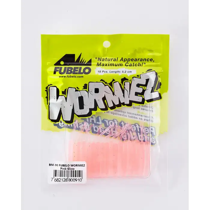 Fubelo Wormiez Sahte Solucan Yem - Pink Glow