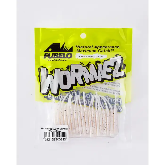 Fubelo Wormiez Sahte Solucan Yem - White Glow