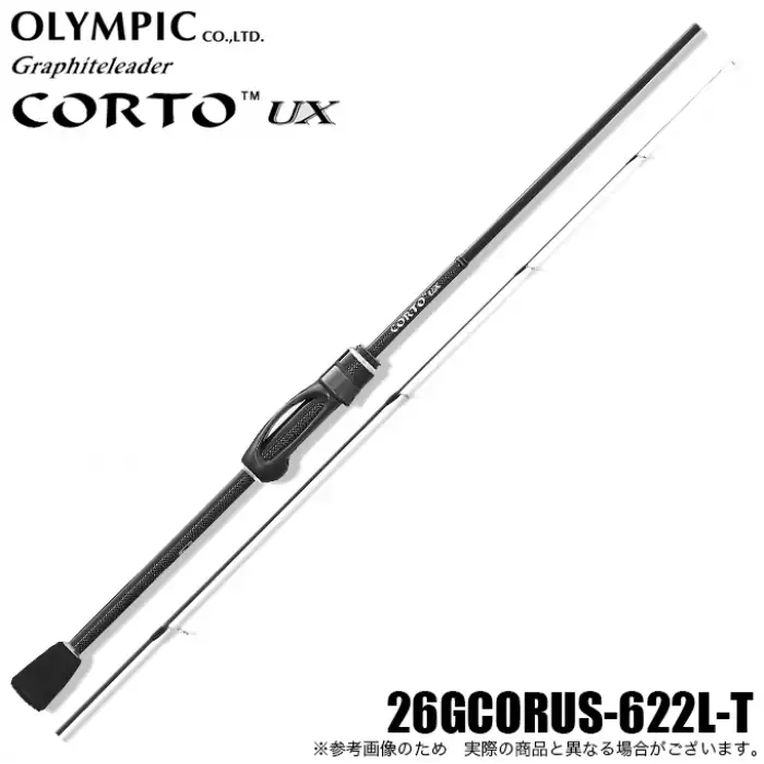 Graphiteleader Corto UX 26GCORUS-622L-T (G18278) 188 cm 0.3-4 gr Ajing LRF (2026 Model)