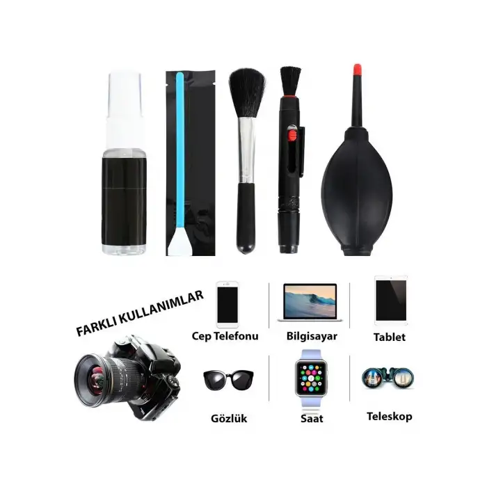 HPY Pazar 19’lu Kamera Sensör ve Lens Temizleme Seti