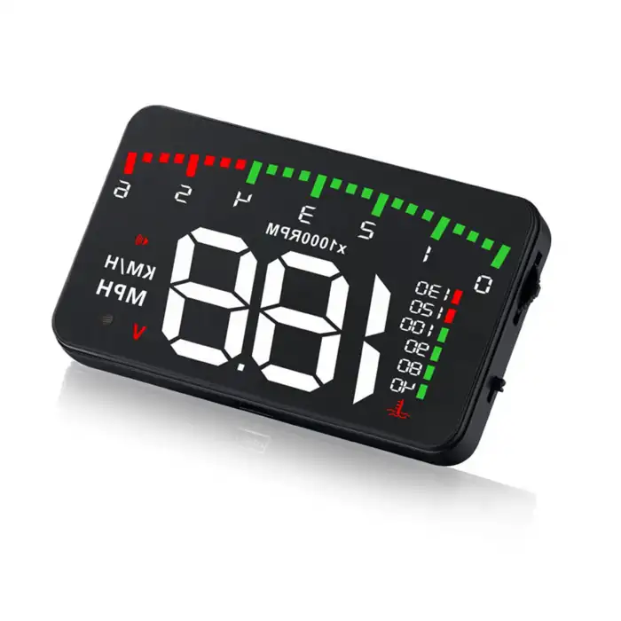 HPY Pazar A100/A900 HUD Araç Ön Cam Hız ve Uyarı Projektörü – Evrensel