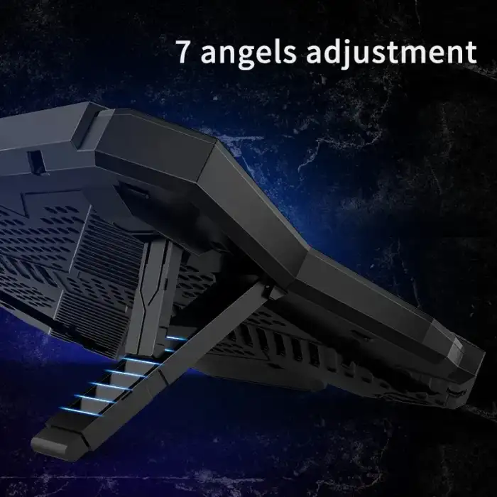 HPY Pazar Coolcold RGB Gaming Laptop Soğutucu – Altı Fanlı, 12–17