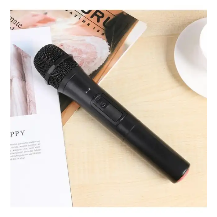 HPY Pazar Evrensel UHF Kablosuz El Mikrofonu – Profesyonel Kullanım