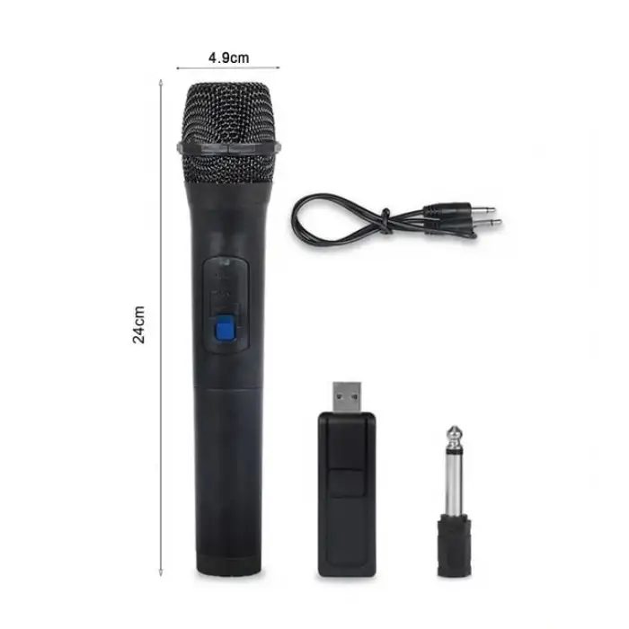 HPY Pazar Evrensel UHF Kablosuz El Mikrofonu – Profesyonel Kullanım