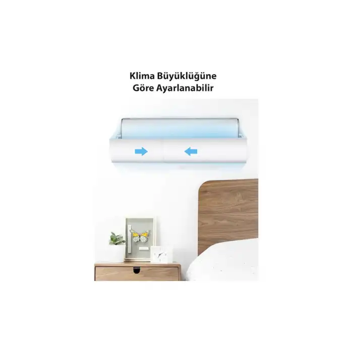 HPY Pazar Klima Rüzgâr Yönlendirici – Ayarlanabilir Anti-Esinti Kapak