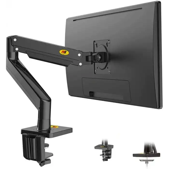 HPY Pazar North Bayou G40 22–40 3–15 kg Ekranlar İçin Masaüstü Amörtisörlü Monitör Tutucu