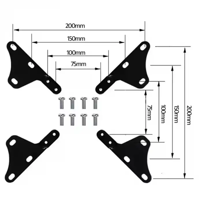 HPY Pazar North Bayou G40 22–40 3–15 kg Ekranlar İçin Masaüstü Amörtisörlü Monitör Tutucu