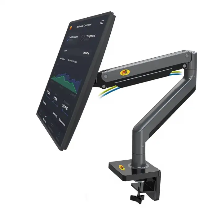 HPY Pazar North Bayou G45 27–40 2–12 kg Ekranlar İçin Masaüstü Amörtisörlü Monitör Tutucu