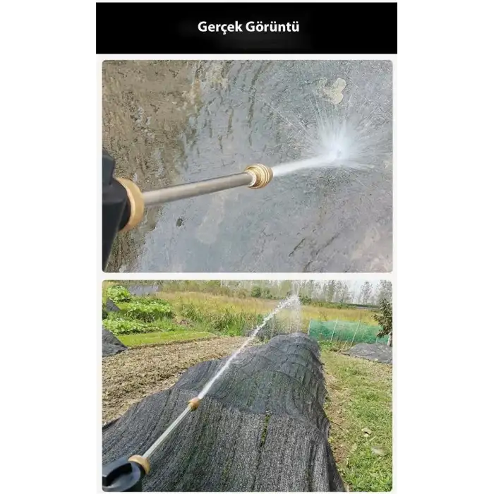 HPY Pazar Yüksek Basınçlı Araç Yıkama Su Tabancası – Köpük Nozullu