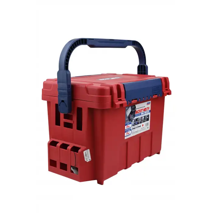 Meiho Bucket Mouth BM-9000 Takım Kutusu (35 Litre) - Kırmızı