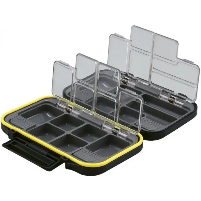 Meiho CB-440 Pro Spring Case Mıknatıslı/Bölmeli Malzeme Kutusu - Siyah