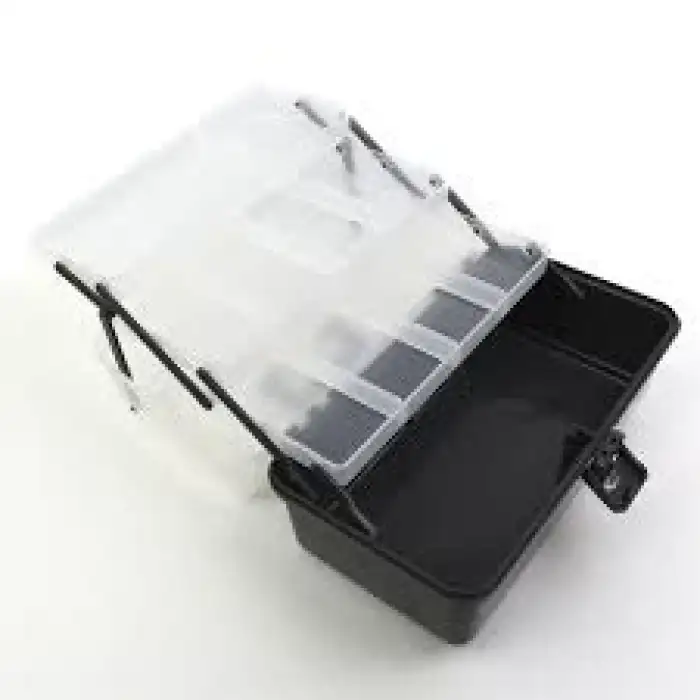 Meiho Fit Box 3030 (New Trout) Malzeme Kutusu - Siyah