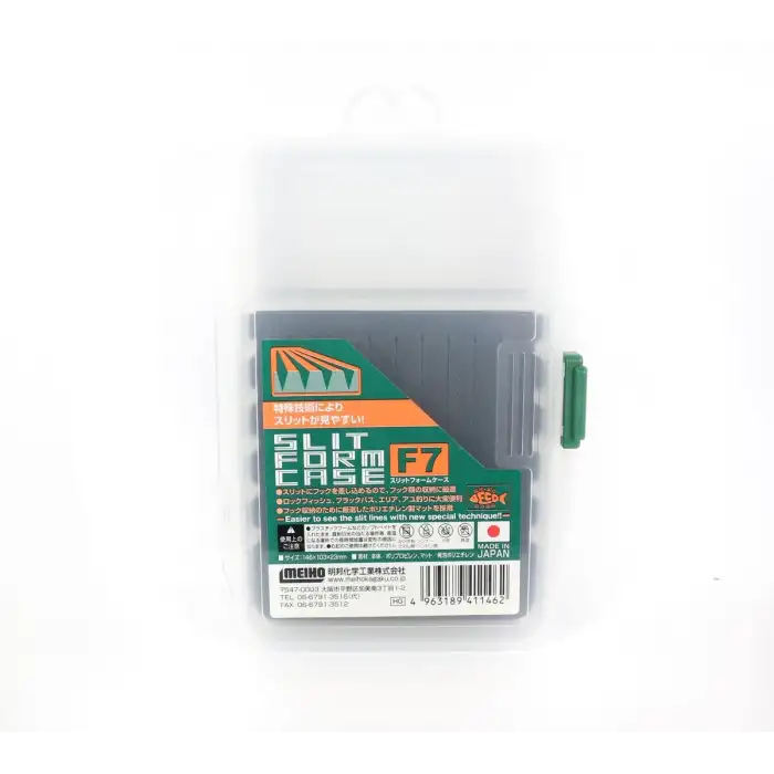 Meiho Slit Form Case F7 Evalı + Bölmeli LRF Kutusu