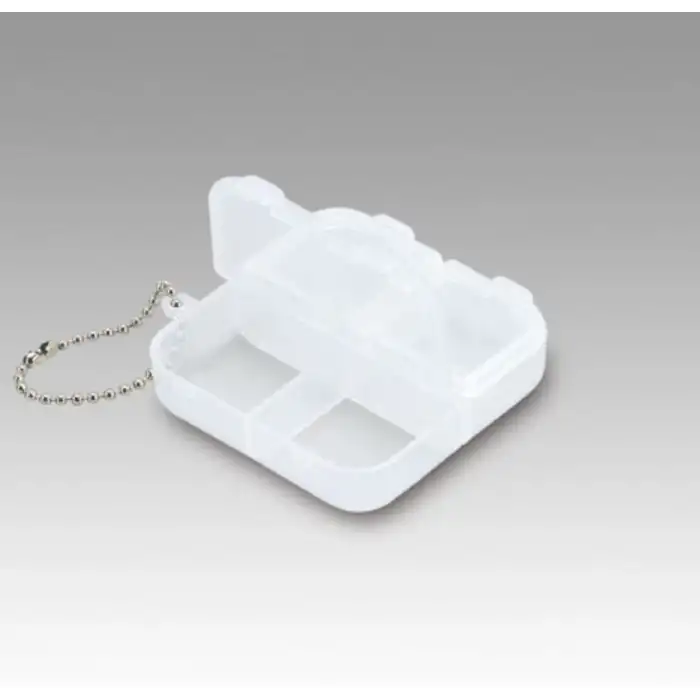 Meiho Square 4 Koma Case - Malzeme Kutusu (Şeffaf)