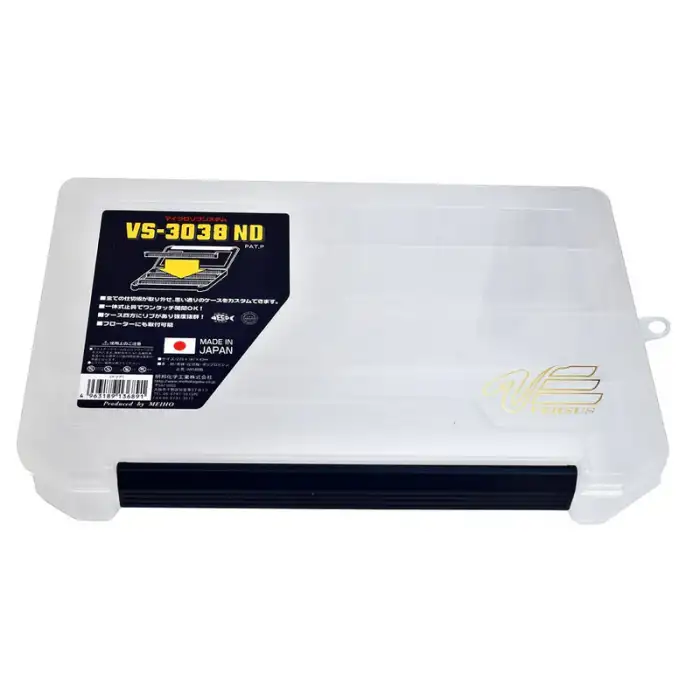 Meiho Versus VS-3038ND Bölmeli Malzeme Kutusu (WORM) - Şeffaf