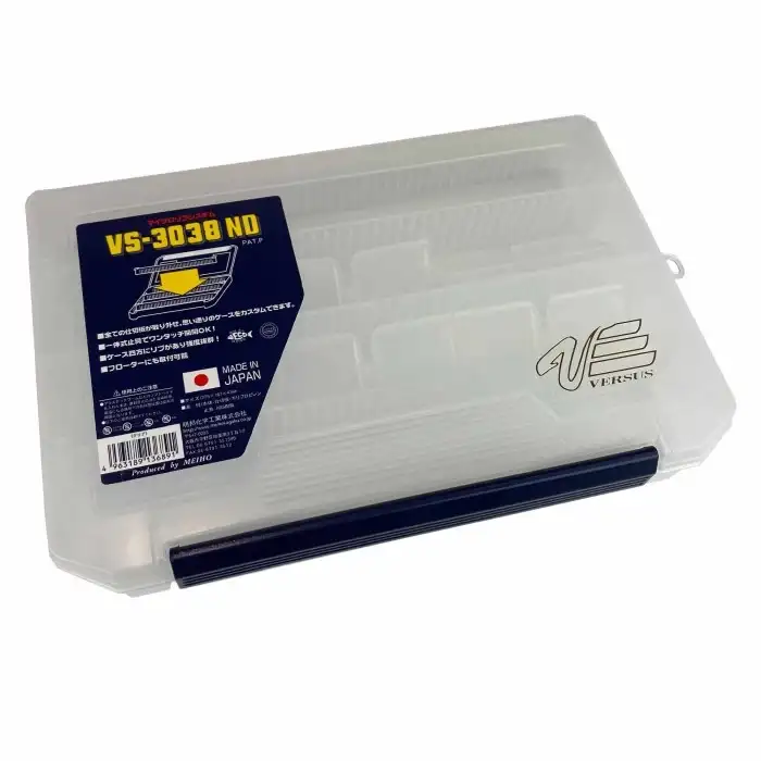 Meiho Versus VS-3038ND Bölmeli Malzeme Kutusu (WORM) - Şeffaf