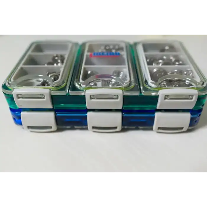 Meiho WG-6 Sızdırmaz Bölmeli LRF Malzeme Kutusu - Mavi