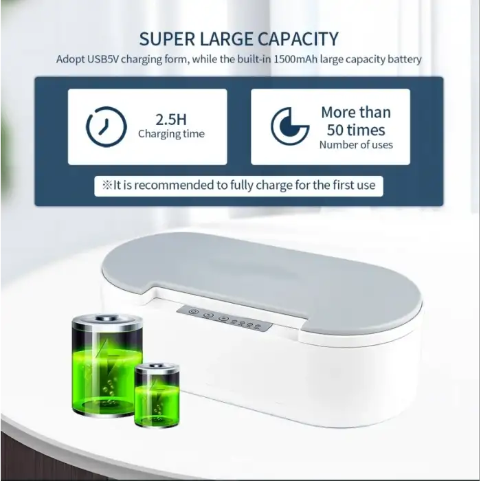 Omniax Akıllı UV Dezenfeksiyon Kutusu Telefon Aksesuar Maske Takı Sterilizasyon Cihazı