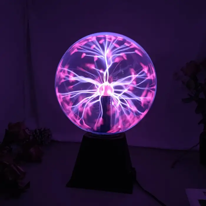 Omniax Cadı Küresi Plazma Işık Küresi Sese Duyarlı Gece Lambası - BÜYÜK BOY