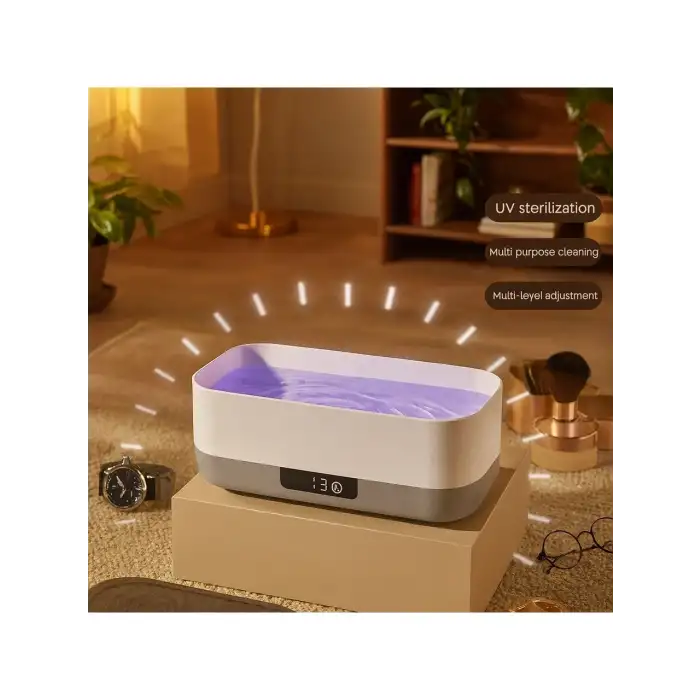 Omniax Ultrasonik Gözlük Temizleme Cihazı - Takı Saat Lens Derin Temizlik Makinesi