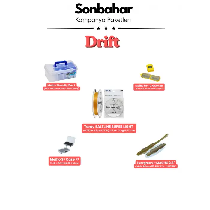 Sonbahar Kampanya Paketleri - Kırmızı Drift