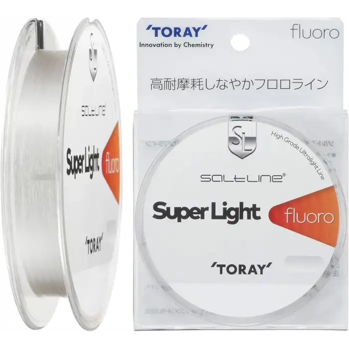 Toray SALTLINE SUPER LIGHT Fluorocarbon 150m 1.5LB 0.4 (S75P) 0.87 kg 0.104 mm